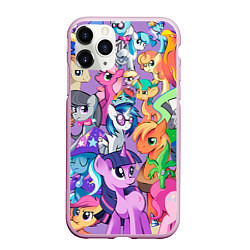 Чехол iPhone 11 Pro матовый My Little Pony