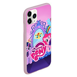 Чехол iPhone 11 Pro матовый My Little Pony, цвет: 3D-розовый — фото 2