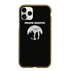Чехол iPhone 11 Pro матовый Imagine Dragons: Moon