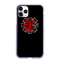 Чехол iPhone 11 Pro матовый RHCP Symbol