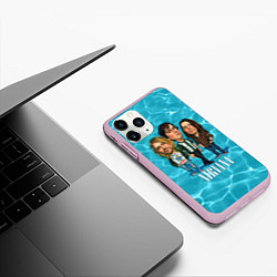 Чехол iPhone 11 Pro матовый Nirvana: Water, цвет: 3D-розовый — фото 2