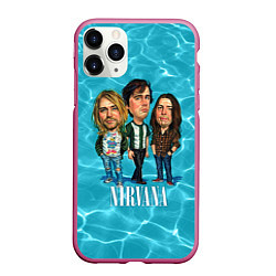 Чехол iPhone 11 Pro матовый Nirvana: Water