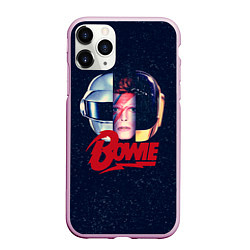 Чехол iPhone 11 Pro матовый Bowie Space