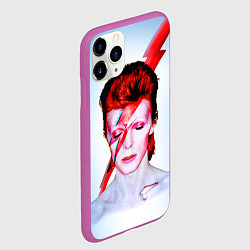 Чехол iPhone 11 Pro матовый Aladdin sane, цвет: 3D-фиолетовый — фото 2