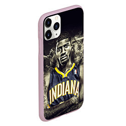 Чехол iPhone 11 Pro матовый Баскетболисты NBA, цвет: 3D-розовый — фото 2