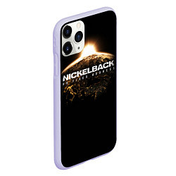 Чехол iPhone 11 Pro матовый Nickelback: No fixed address, цвет: 3D-светло-сиреневый — фото 2