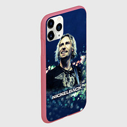 Чехол iPhone 11 Pro матовый Nickelback: Chad Kroeger, цвет: 3D-малиновый — фото 2