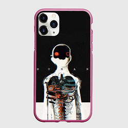 Чехол iPhone 11 Pro матовый Three Days Grace: Skeleton