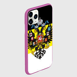 Чехол iPhone 11 Pro матовый Имперский Флаг, цвет: 3D-фиолетовый — фото 2