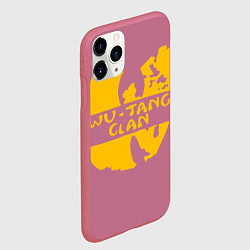 Чехол iPhone 11 Pro матовый Wu-Tang Clan, цвет: 3D-малиновый — фото 2