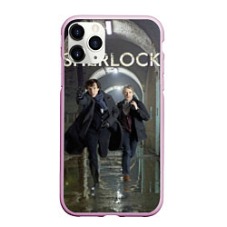Чехол iPhone 11 Pro матовый Sherlock Break