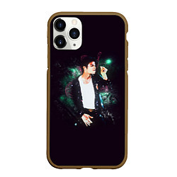 Чехол iPhone 11 Pro матовый Michael Jackson