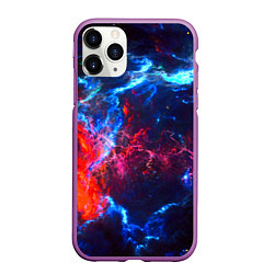 Чехол iPhone 11 Pro матовый Космос