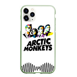 Чехол iPhone 11 Pro матовый Arctic Monkeys: Music Wave