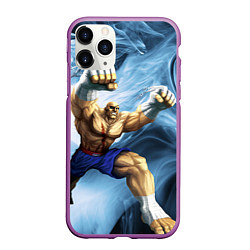 Чехол iPhone 11 Pro матовый Muay Thai Rage