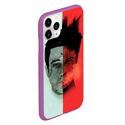 Чехол iPhone 11 Pro матовый Norton: White & Red, цвет: 3D-фиолетовый — фото 2