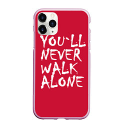 Чехол iPhone 11 Pro матовый You'll never walk alone