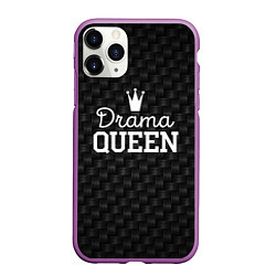 Чехол iPhone 11 Pro матовый Drama queen