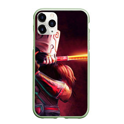 Чехол iPhone 11 Pro матовый Juggernaut, цвет: 3D-салатовый