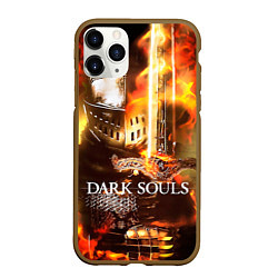 Чехол iPhone 11 Pro матовый Dark Souls War