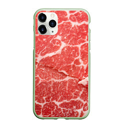 Чехол iPhone 11 Pro матовый Кусок мяса