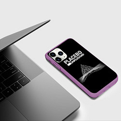 Чехол iPhone 11 Pro матовый Placebo: Unplugged, цвет: 3D-фиолетовый — фото 2