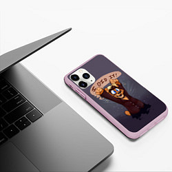 Чехол iPhone 11 Pro матовый Five Nights: I Did It, цвет: 3D-розовый — фото 2