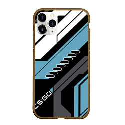 Чехол iPhone 11 Pro матовый CS:GO Vulcan Style