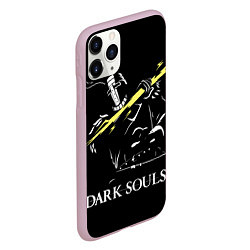 Чехол iPhone 11 Pro матовый Dark Souls, цвет: 3D-розовый — фото 2