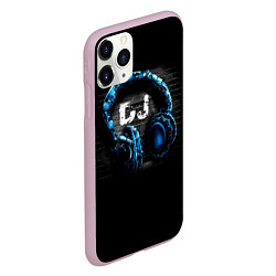 Чехол iPhone 11 Pro матовый DJ, цвет: 3D-розовый — фото 2