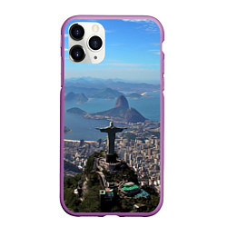 Чехол iPhone 11 Pro матовый Рио-де-Жанейро