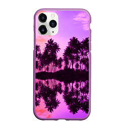 Чехол iPhone 11 Pro матовый Hawaii dream