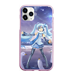 Чехол iPhone 11 Pro матовый Hatsune Miku