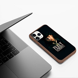 Чехол iPhone 11 Pro матовый Peaky Blinders, цвет: 3D-коричневый — фото 2