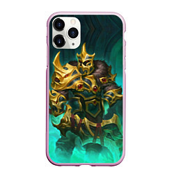 Чехол iPhone 11 Pro матовый Wraith King, цвет: 3D-розовый