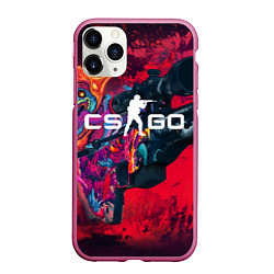 Чехол iPhone 11 Pro матовый CS:GO Beast AWP