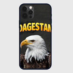 Чехол для iPhone 12 Pro Max Dagestan Eagle, цвет: 3D-черный