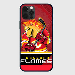 Чехол iPhone 12 Pro Max Calgary Flames