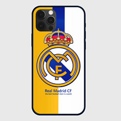 Чехол для iPhone 12 Pro Max Real Madrid CF, цвет: 3D-черный