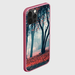 Чехол для iPhone 12 Pro Max Осень, цвет: 3D-малиновый — фото 2