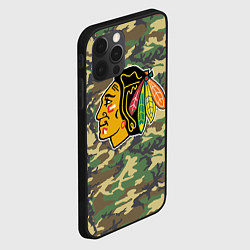Чехол для iPhone 12 Pro Max Blackhawks Camouflage, цвет: 3D-черный — фото 2