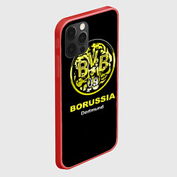 Чехол для iPhone 12 Pro Max Borussia Dortmund, цвет: 3D-красный — фото 2