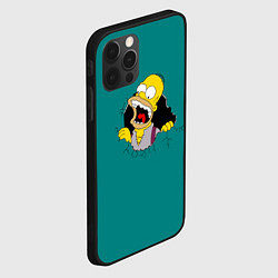 Чехол для iPhone 12 Pro Max Alien-Homer, цвет: 3D-черный — фото 2