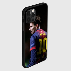 Чехол для iPhone 12 Pro Max Месси 10, цвет: 3D-черный — фото 2