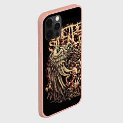 Чехол для iPhone 12 Pro Max Suicide Silence, цвет: 3D-светло-розовый — фото 2
