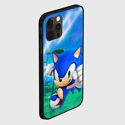 Чехол для iPhone 12 Pro Max Sonic Boom, цвет: 3D-черный — фото 2
