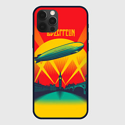 Чехол для iPhone 12 Pro Max Led Zeppelin: Hindenburg, цвет: 3D-черный