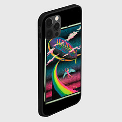 Чехол для iPhone 12 Pro Max Led Zeppelin: Colour Fly, цвет: 3D-черный — фото 2