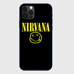 Чехол для iPhone 12 Pro Max Nirvana Rock, цвет: 3D-черный