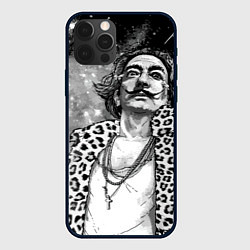 Чехол для iPhone 12 Pro Max Сальвадор Дали - леопард, цвет: 3D-черный